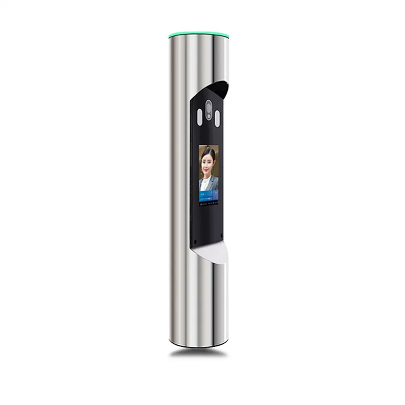 Tem. detection hotel card door lock access control biometric fingerprint time attendance with sdk camera face recognition