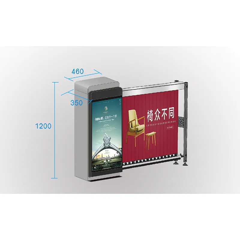 Advertisement Boom Parking Access Control Barrier