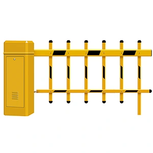 LED Boom Vehicle Barrier Gate / Automatic Car Park Barriers For Supermarket