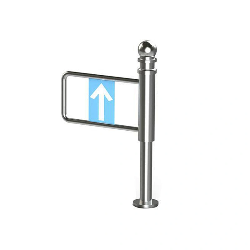 Swing Turnstile Barrier Gate Used In Supermarket
