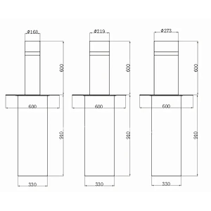 Wholesale high quality 304 stainless steel hydraulic automatic rising bollard