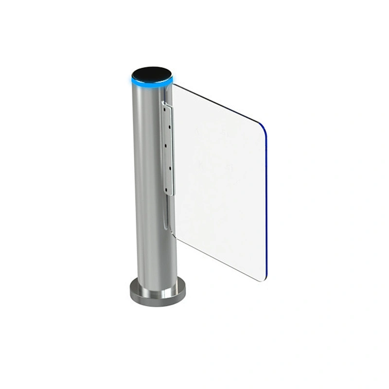 Brushless Full Automatic Security Control Glass Swing Barrier Gate