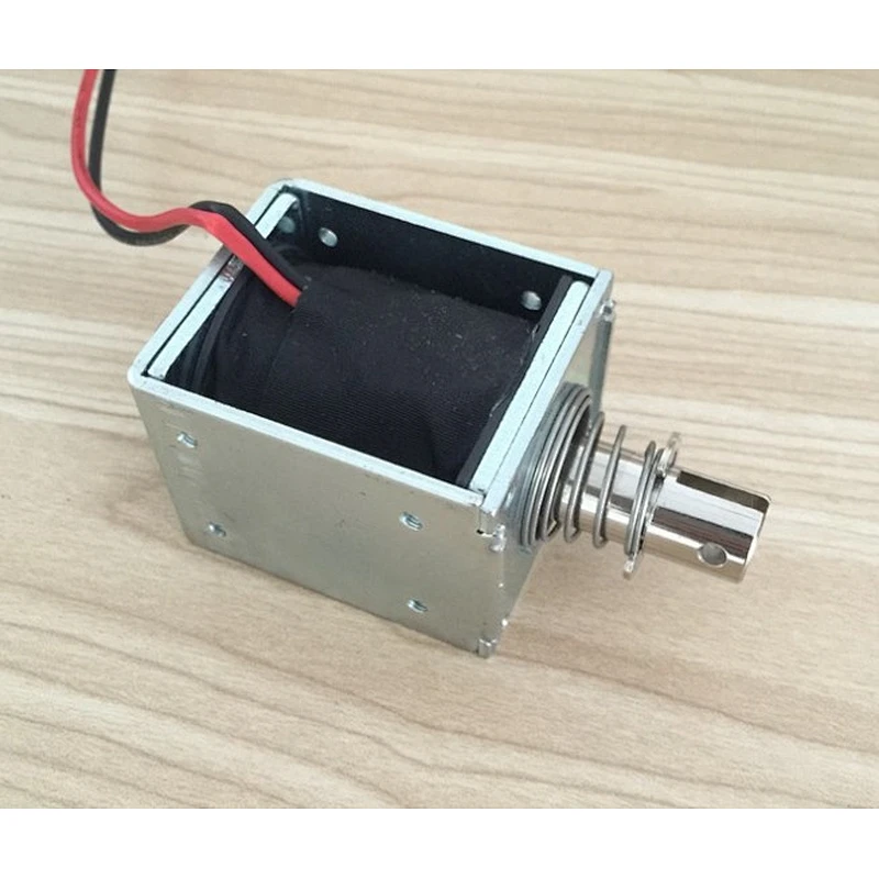 Tripod Turnstile Spare Parts Closing Opening Rubber Buckle with Pin DC 220V Electromagnet