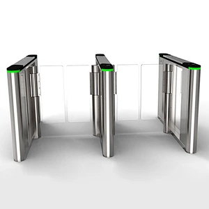 Speed Turnstile Gate With Biometric Fingerprint For Time Attendance