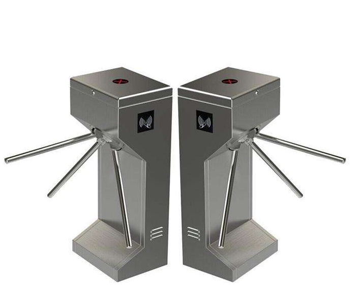 Intelligent Access Door Manual Operate Waist High Tripod Turnstile