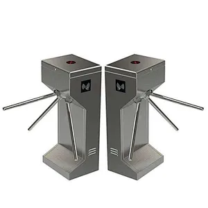 Intelligent Access Door Manual Operate Waist High Tripod Turnstile