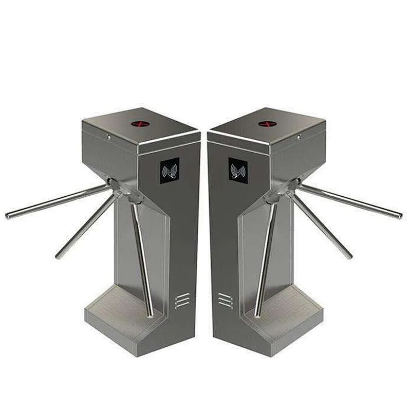 Intelligent Access Door Manual Operate Waist High Tripod Turnstile