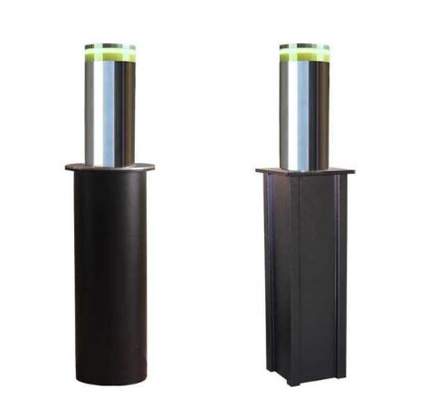 Full Automatic electric parking rising bollards/Anti-terrorist car block automatic rising bollard