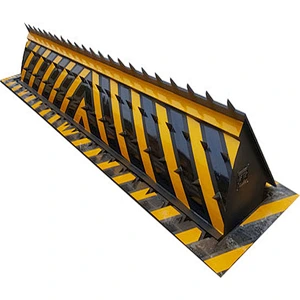 Parking stopper hydraulic anti-crash automatic road blocker with traffic spike system