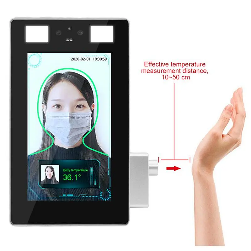 1080P Face Recognition Smart CCTV Camera with 7-Inch LCD Screen