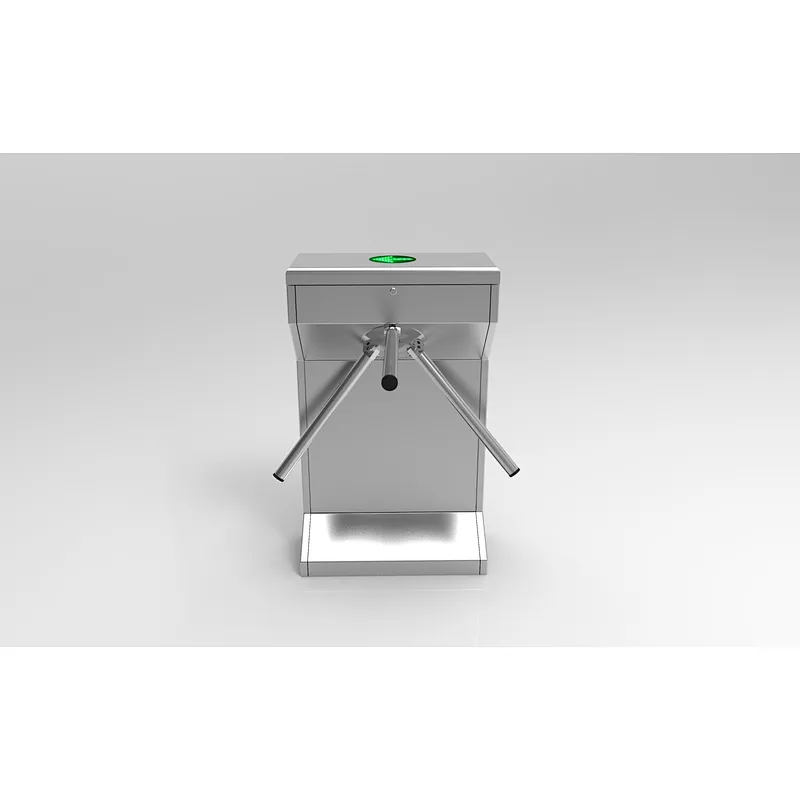 Most Popular Products QR Scanner Vertical Double Tripod Turnstile Door With Wiegand RFID Reader