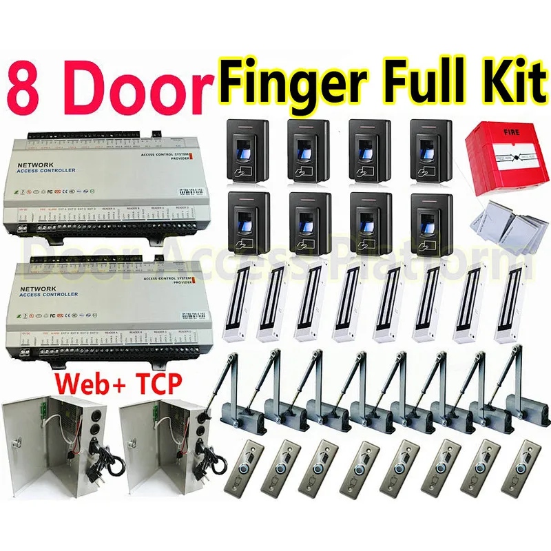 Access Control System Glass Door Complete Kit