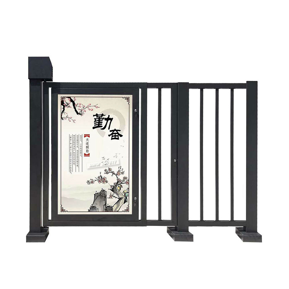 pedestrian passages Smart advertising automatic door swing door
