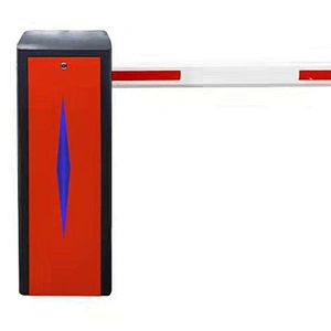 DC Brushless Straight And Fence And Folding Boom Barriers Automatic Parking Barrier Gate