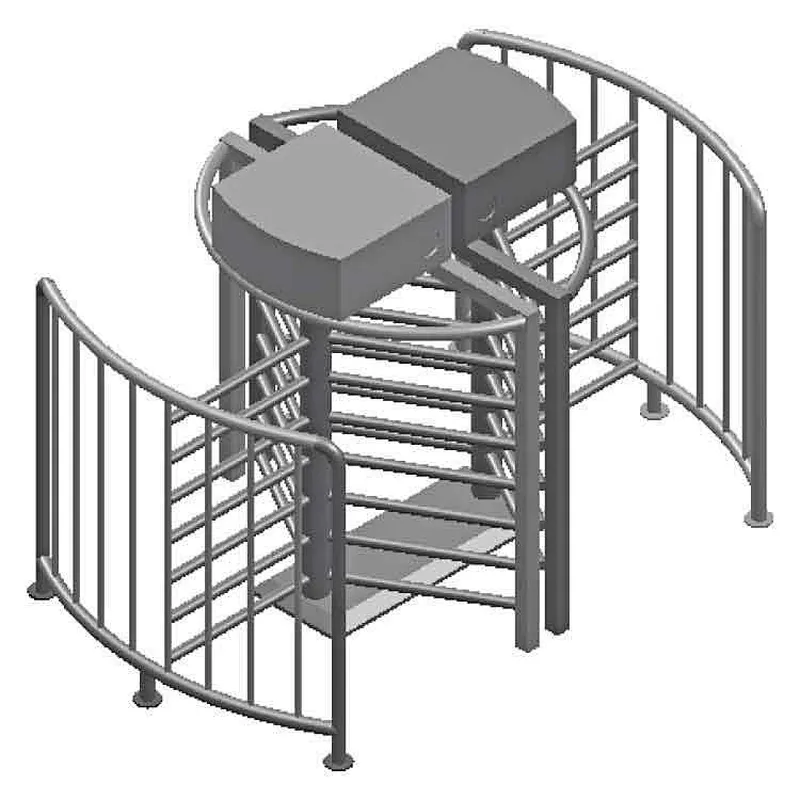 Hot Selling Security Stainless Steel Half Height Turnstile