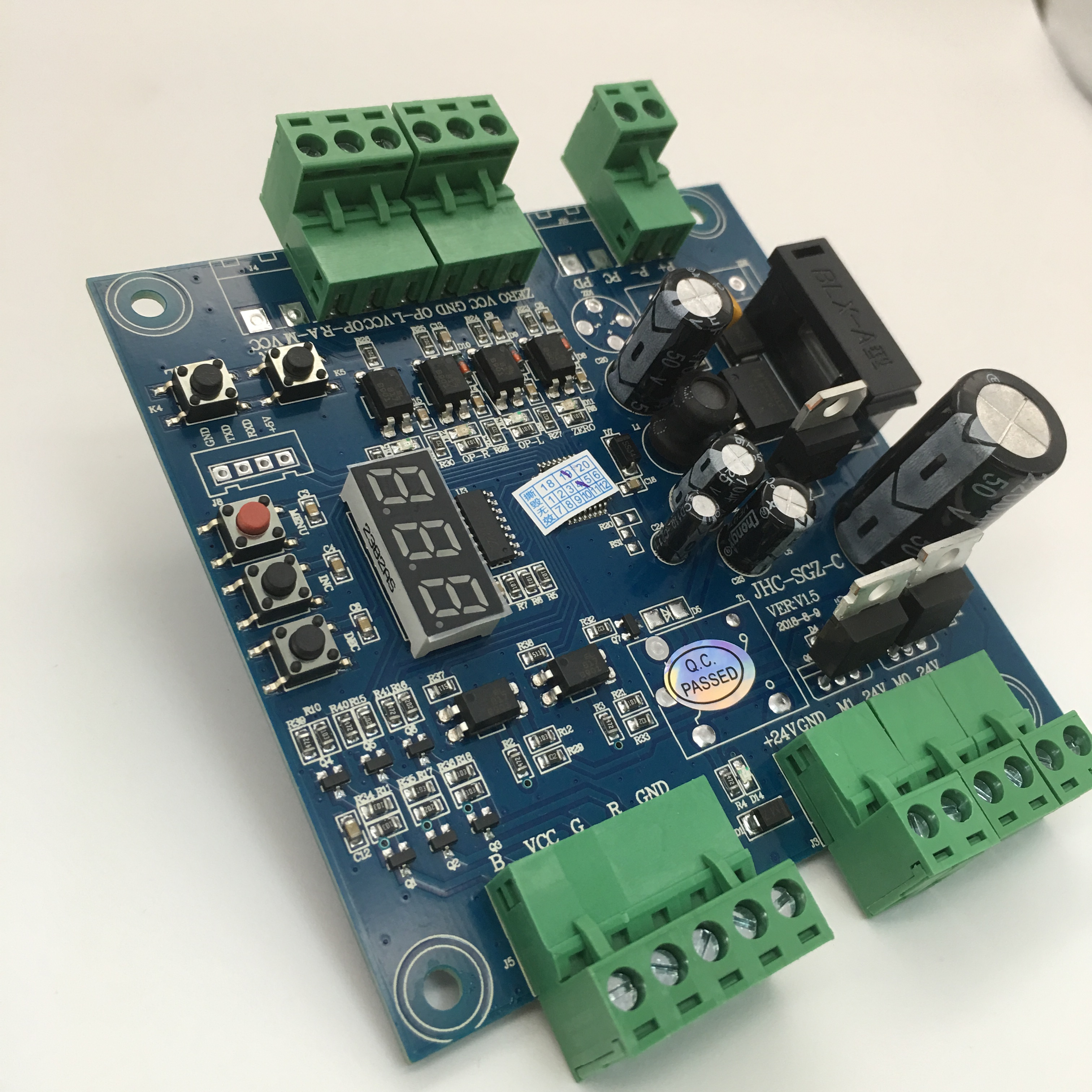 Control Panel PCB for Tripod Turnstile Gate and Full Height Turnstile Mechanism with LED Display DC24V