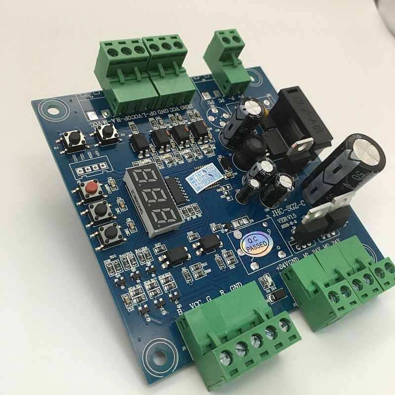Control Panel PCB for Tripod Turnstile Gate and Full Height Turnstile Mechanism with LED Display DC24V