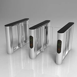 High Quality Lane Speed Gate, Automatic Gates System Wings Turnstile