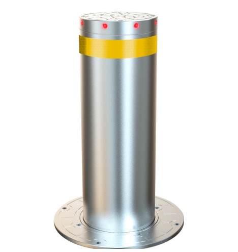 Remote Control Traffic Rising Bollard With LED Light Waterproof Bollard