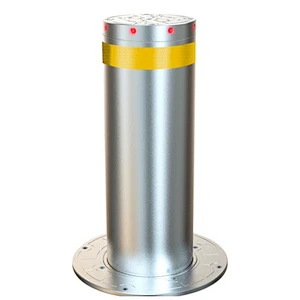 Remote Control Traffic Rising Bollard With LED Light Waterproof Bollard