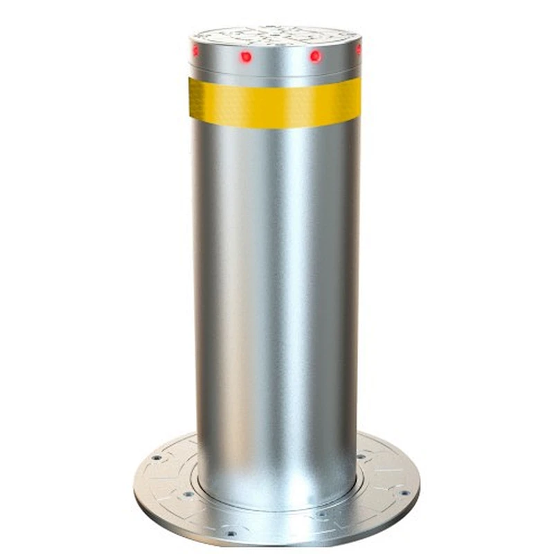 Remote Control Traffic Rising Bollard With LED Light Waterproof Bollard