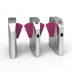 Automatic Security Swing  Flap Turnstile Barrier Access Control
