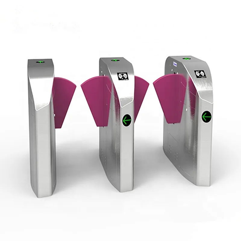 Automatic Security Swing  Flap Turnstile Barrier Access Control