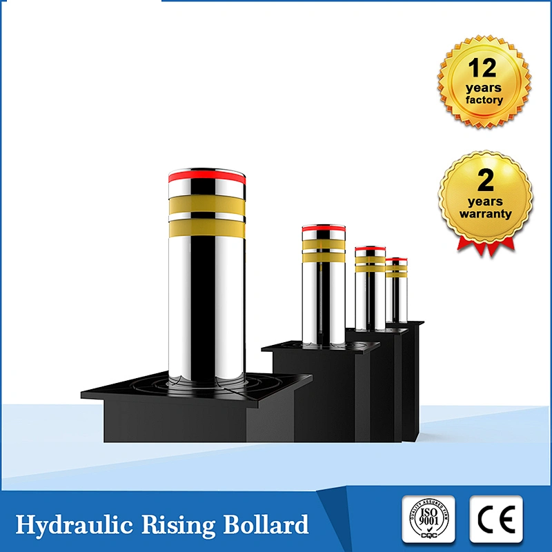 Factory Supply  Full Automatic Traffic Barrier Hydraulic Rising Bollards for Road Bollards