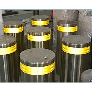 Best Selling Led Stainless Steel Hydraulic Automatic Retractable Traffic Safety Road Bollard