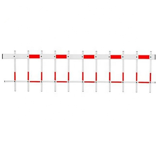24V motor  Fence Boom Barrier Gate/ Boom Gate with Fencing Arm