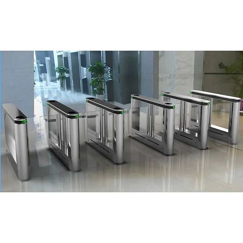Speed Turnstile Gate With Biometric Fingerprint For Time Attendance