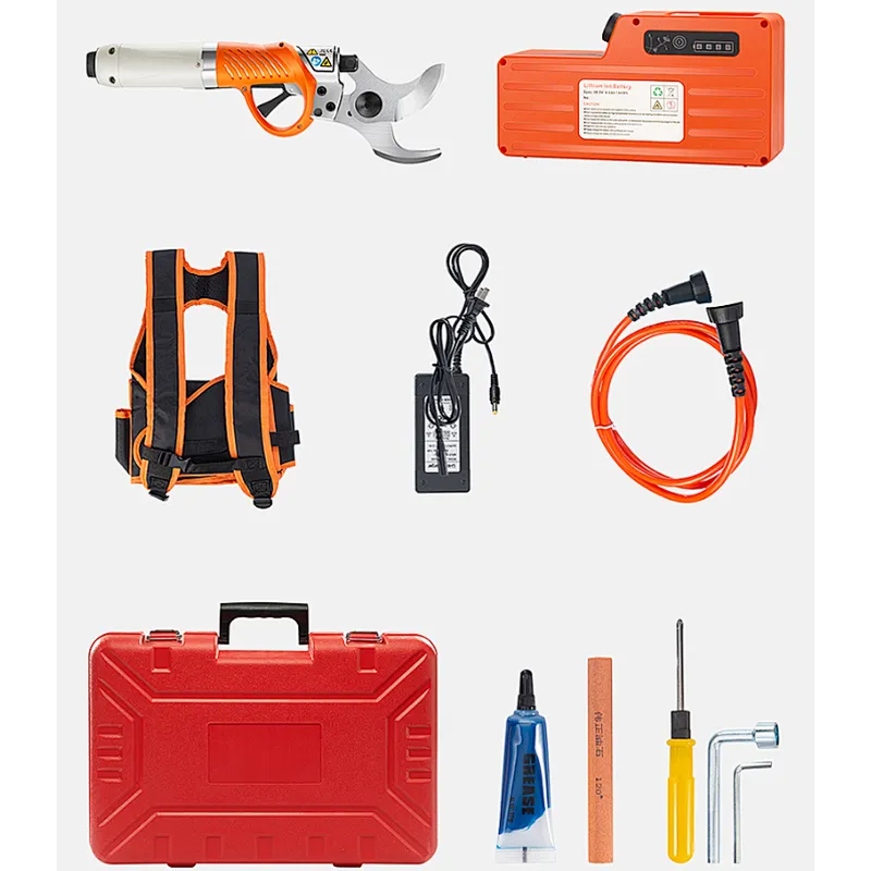 Branch Electric Scissors and Gardener's Electric Tree Trimmers Pruning Shears