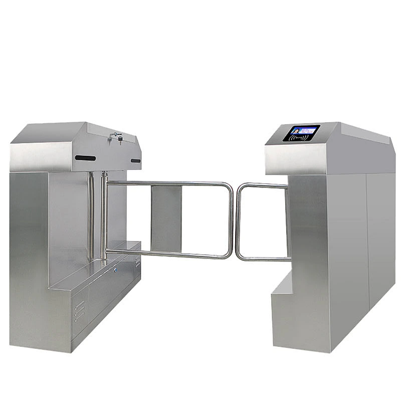 SUS 304 Stainless Steel Gate Automatic Bi-directional Supermarket Barrier Swing Turnstiles