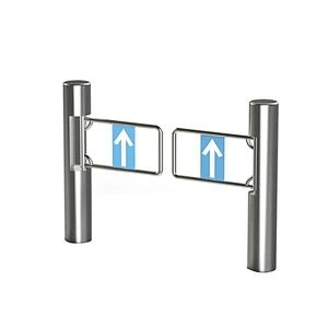 Swing Turnstile Barrier Gate Used In Supermarket