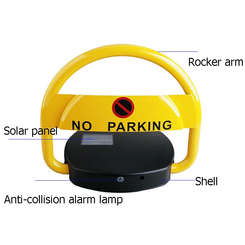Waterproof Steel Solar Remote Control Parking Lock Energy Saving Parking System Lock