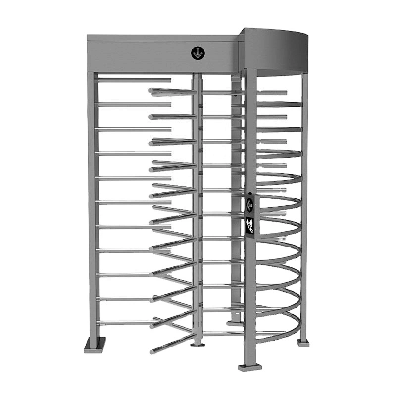 Fully safety automatic full height turnstile access control gate