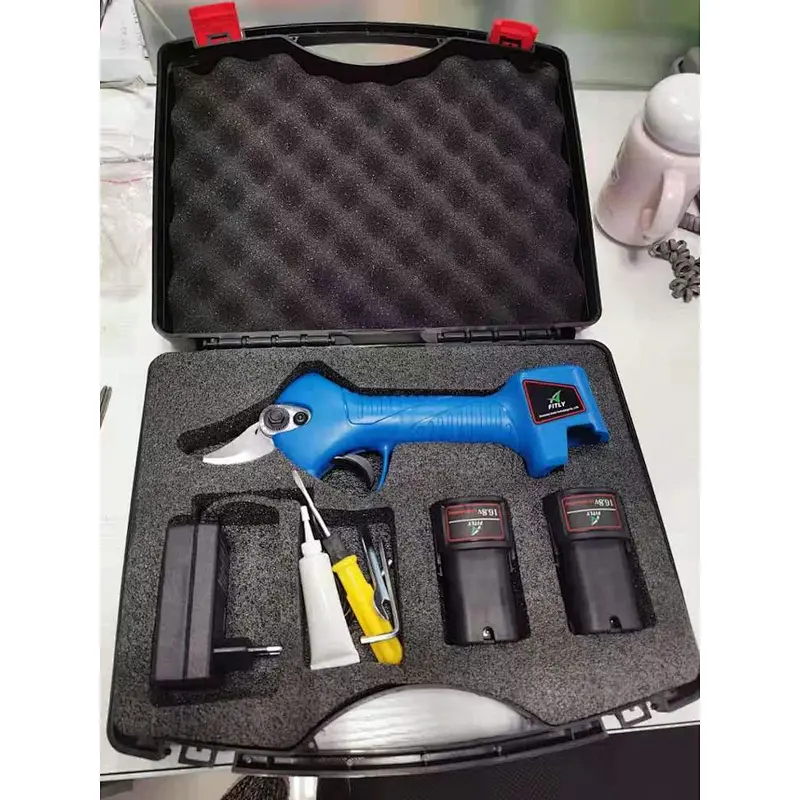Cordless Scissors Garden Tools 25mm Electric Pruning Shears