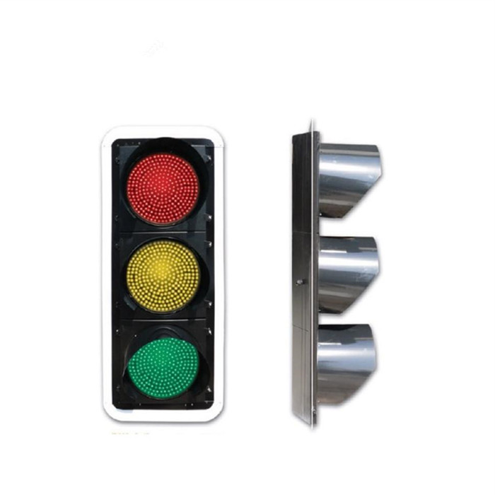 Anxia 300mm 400mm Full-ball Red Yellow Green Traffic Signal Light