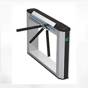 Fingerprint and RFID reader tripod turnstile toll gate,rfid card reader security turnstile gate,time attendance turnstile