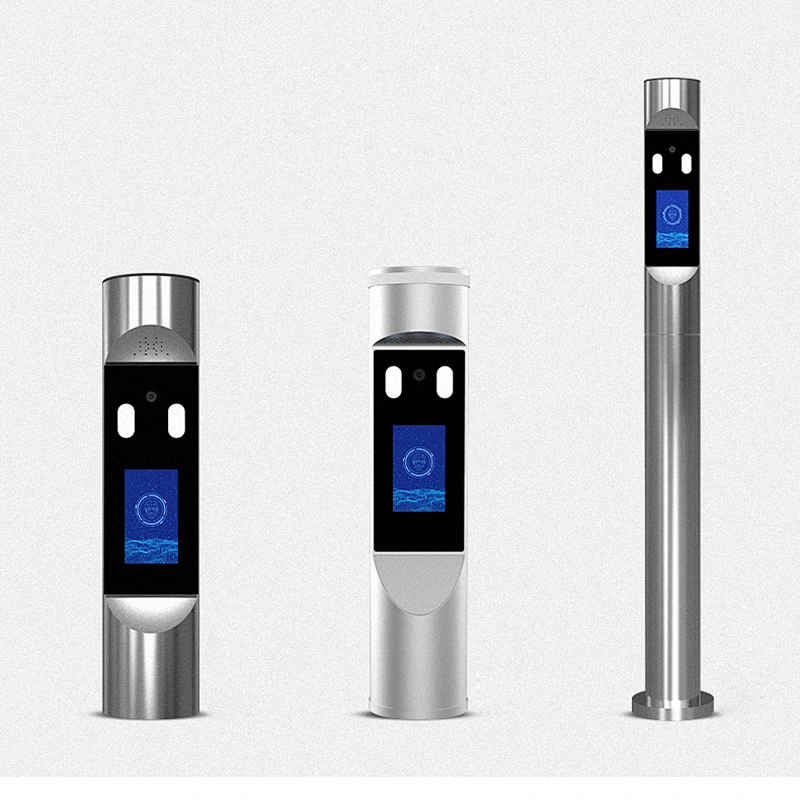 Fast Speed Door Access System High Accuracy 7-inch Waterproof Gate Machine Living Body Test Face Recognition
