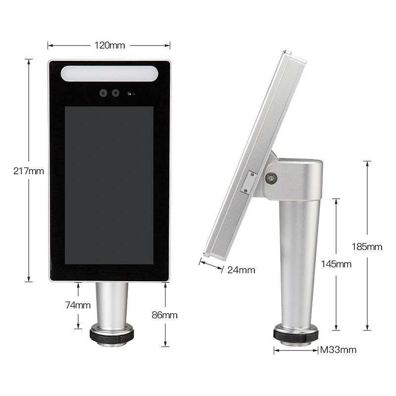 Hot Sale Access Control System Face Recognition Camera with Temperature Monitoring