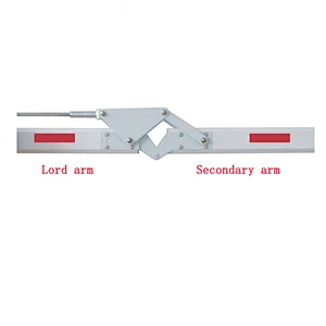 Anxia driveway automatic flap boom barrier gate for card access control system