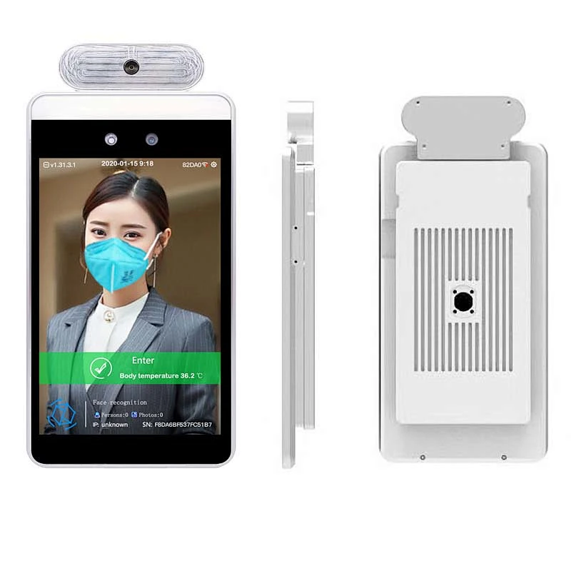 Android 7.1 Biometric device face recognition lock door access control system ip camera facial recognition