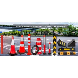 Wheel stoppers Whole Sale Rubber Durable Rubber BLACK YELLOW Bag Channel Anti Packing Type