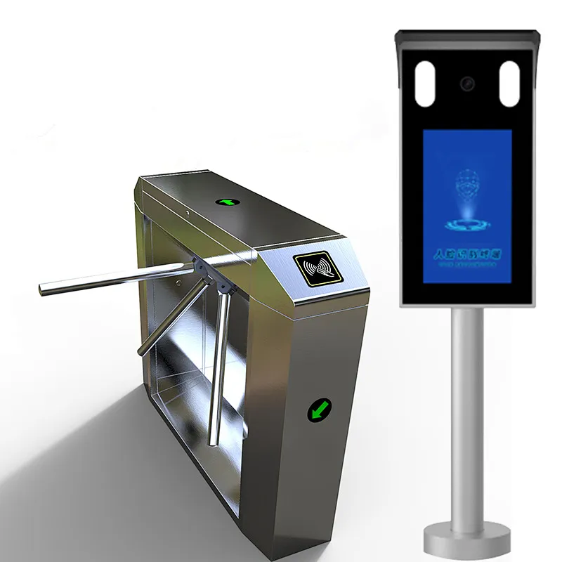 Acces Control System Access Barrier Automatic Electric Security Tripod Barrier with Fingerprint and RFID