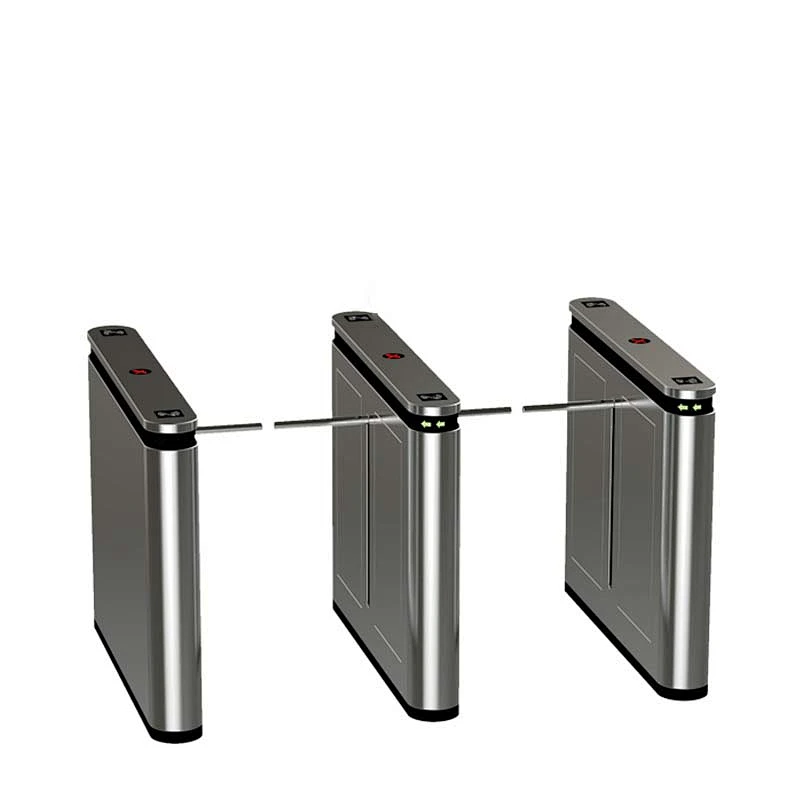 Entrance Access Control System SS304 Stainless Steel Drop Arm Barrier/Optical One Arm Turnstile