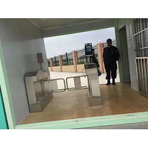 Access System Security Control Supermarket Entrance Barrier Gate Swing Door