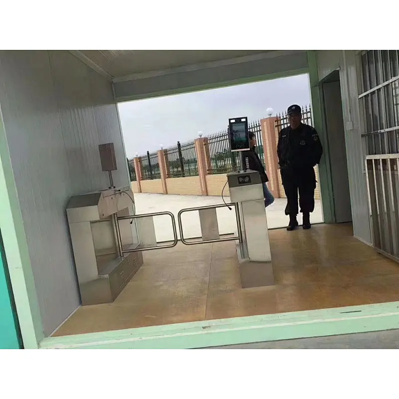 Access System Security Control Supermarket Entrance Barrier Gate Swing Door