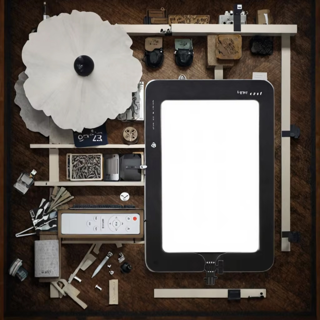 LED flat panel light