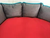 round pet bed